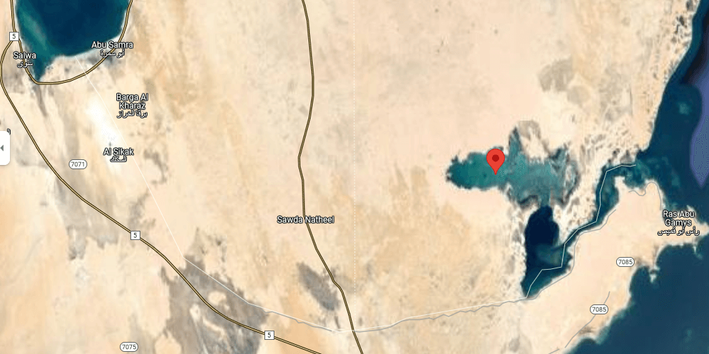 Inland-sea-beach-khor-al-adayd-qatar-location-map-and-directions